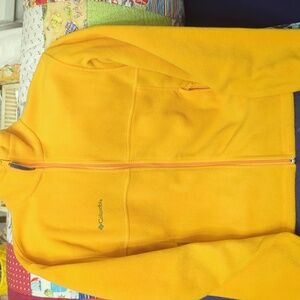 Columbia Yellow Fleece Jacket